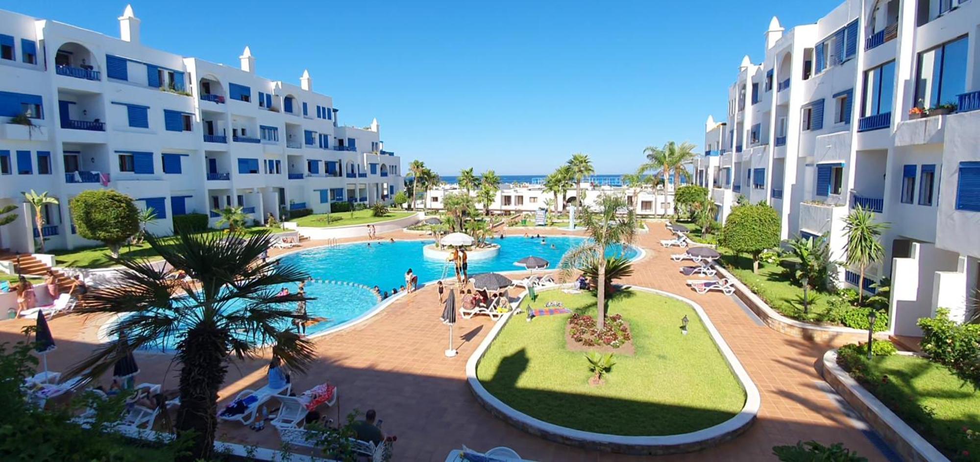 Kabila Vista N4 Vue Piscine Apartment M'dik Luaran gambar